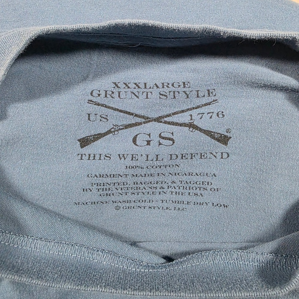 Grunt Style For the Love of Liverty Tee - Men's Size XXXL - Picture 4 of 5